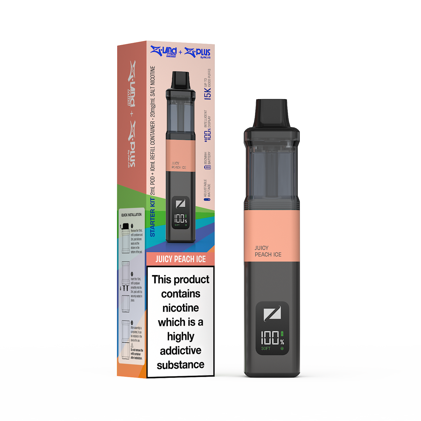 Z Plus Juicy Peach Ice