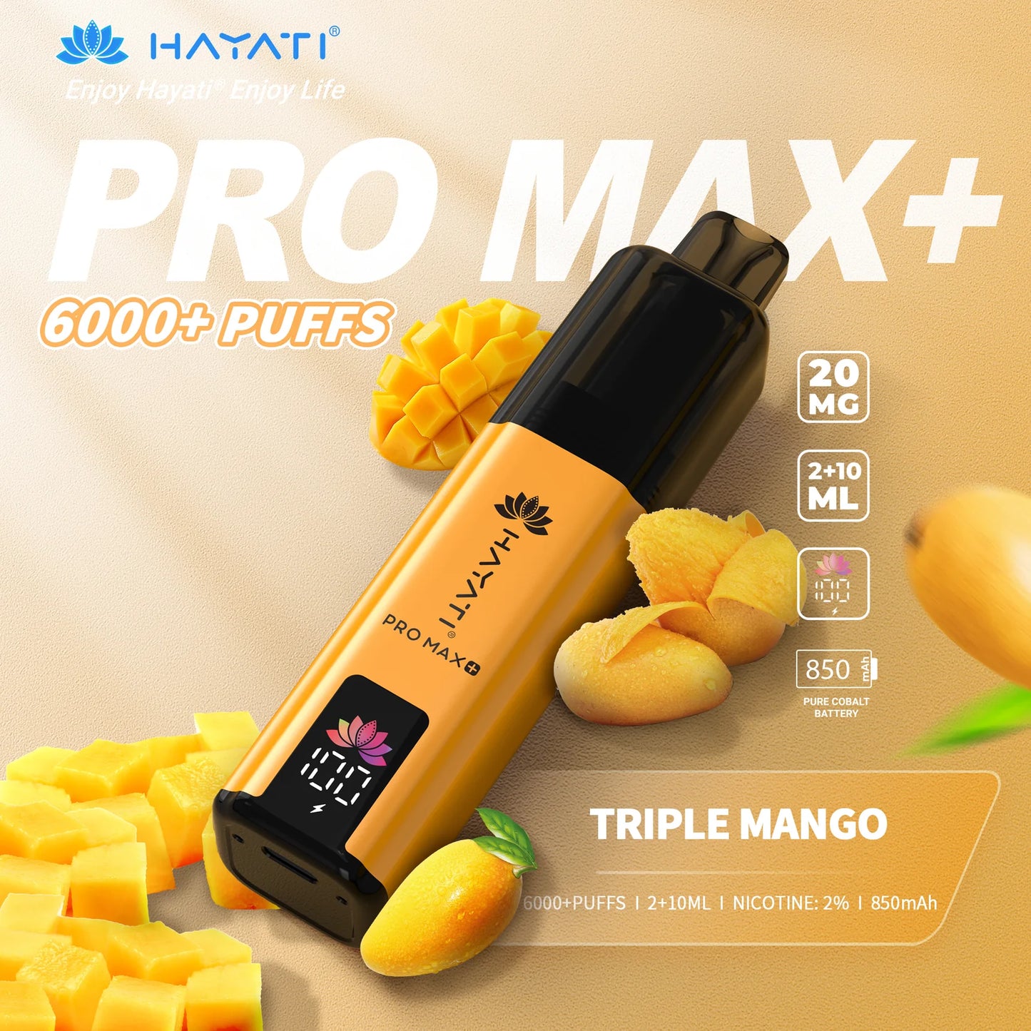 Hayati Pro Max (6,000 puffs)